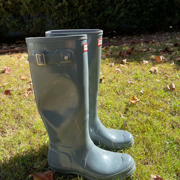 Hunter rain boots size 7 great condition - Picture 4 of 6